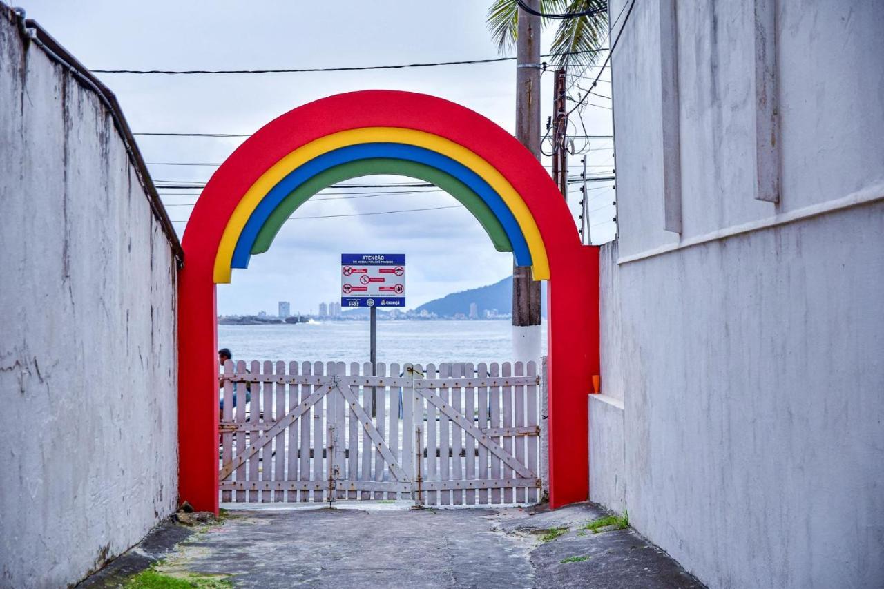 Apto C Piscina E Acesso Exclusivo A Praia, Guarujá Exteriér fotografie